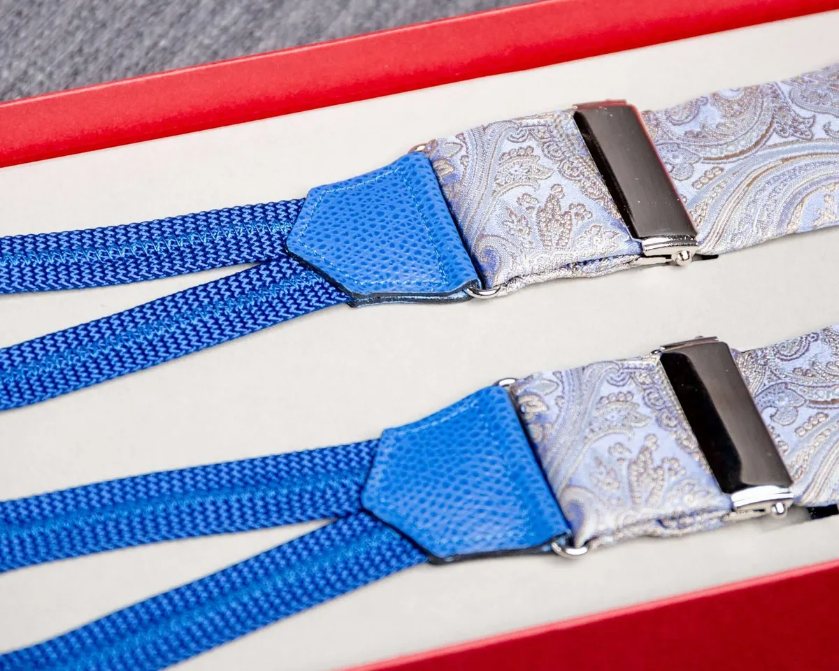 Hosenträger Seide Paisley 1 Classic