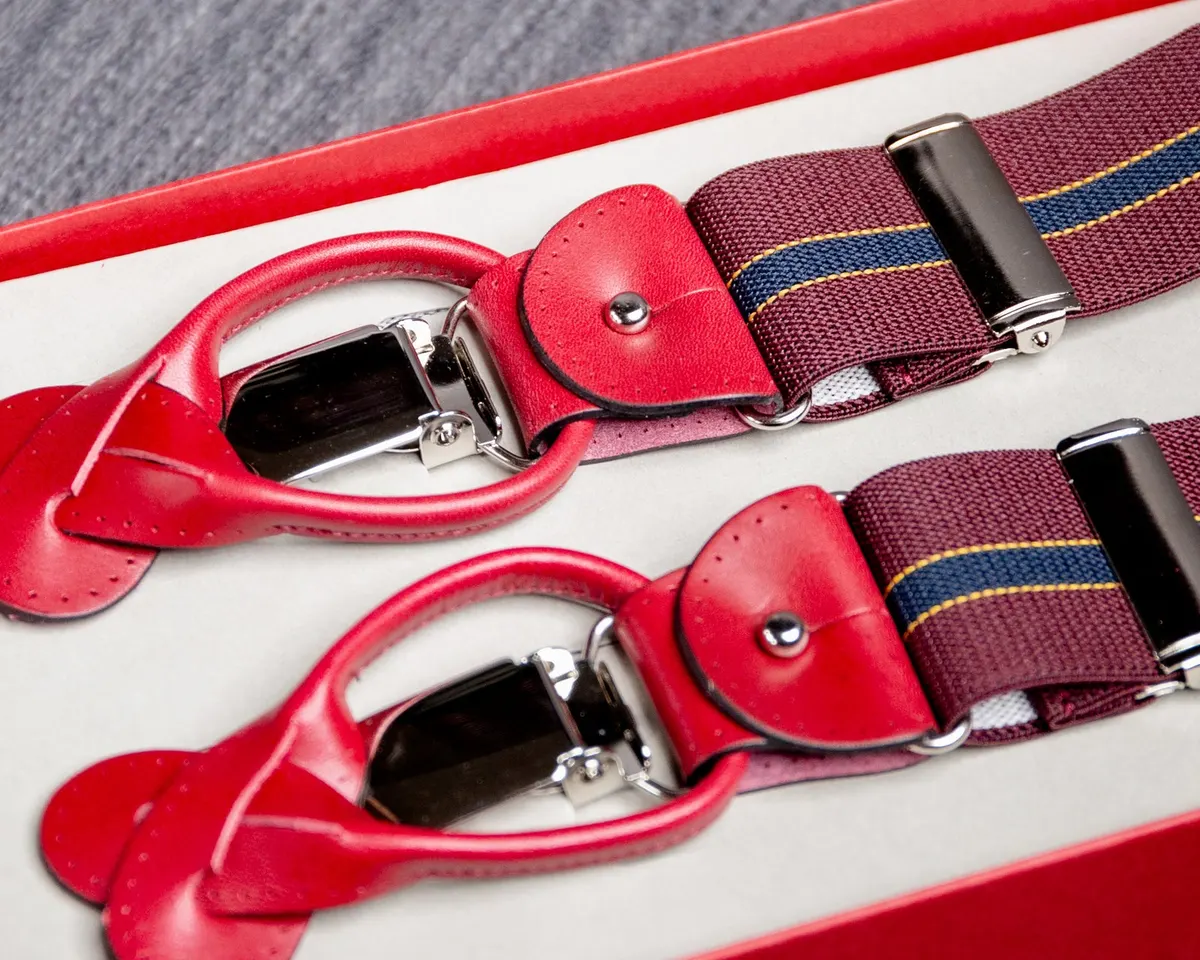 Hosenträger Flex Regiment Dark Red Combine