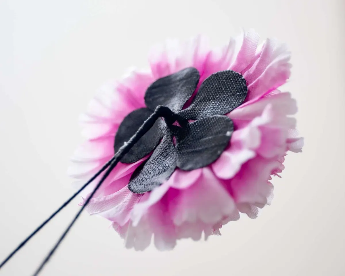 Boutonnière Nelke Magenta c Groß (Caryophyllaceae) - Ansicht 3