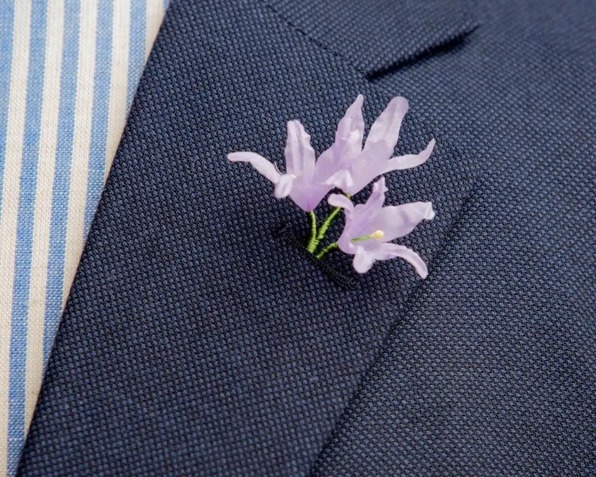 Boutonnière Almrausch 3er (Rhododendron hirsutum)
