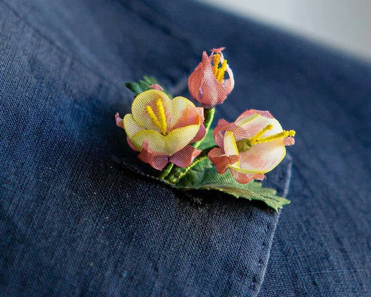 Boutonnière Bachnelkenwurz (Geum rivale) - Ansicht 7