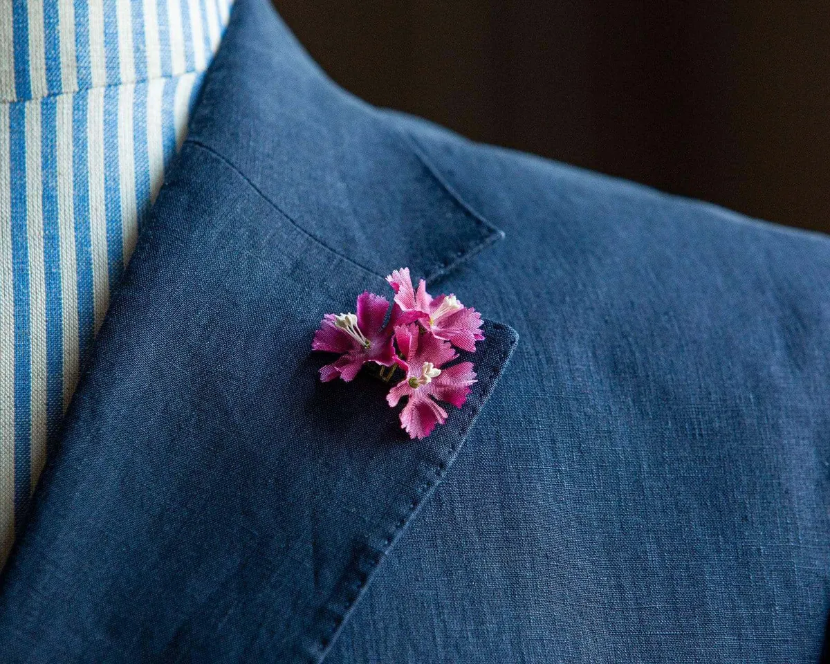 Boutonnière Bartnelke 3er (Dianthus barbatus) - Ansicht 5