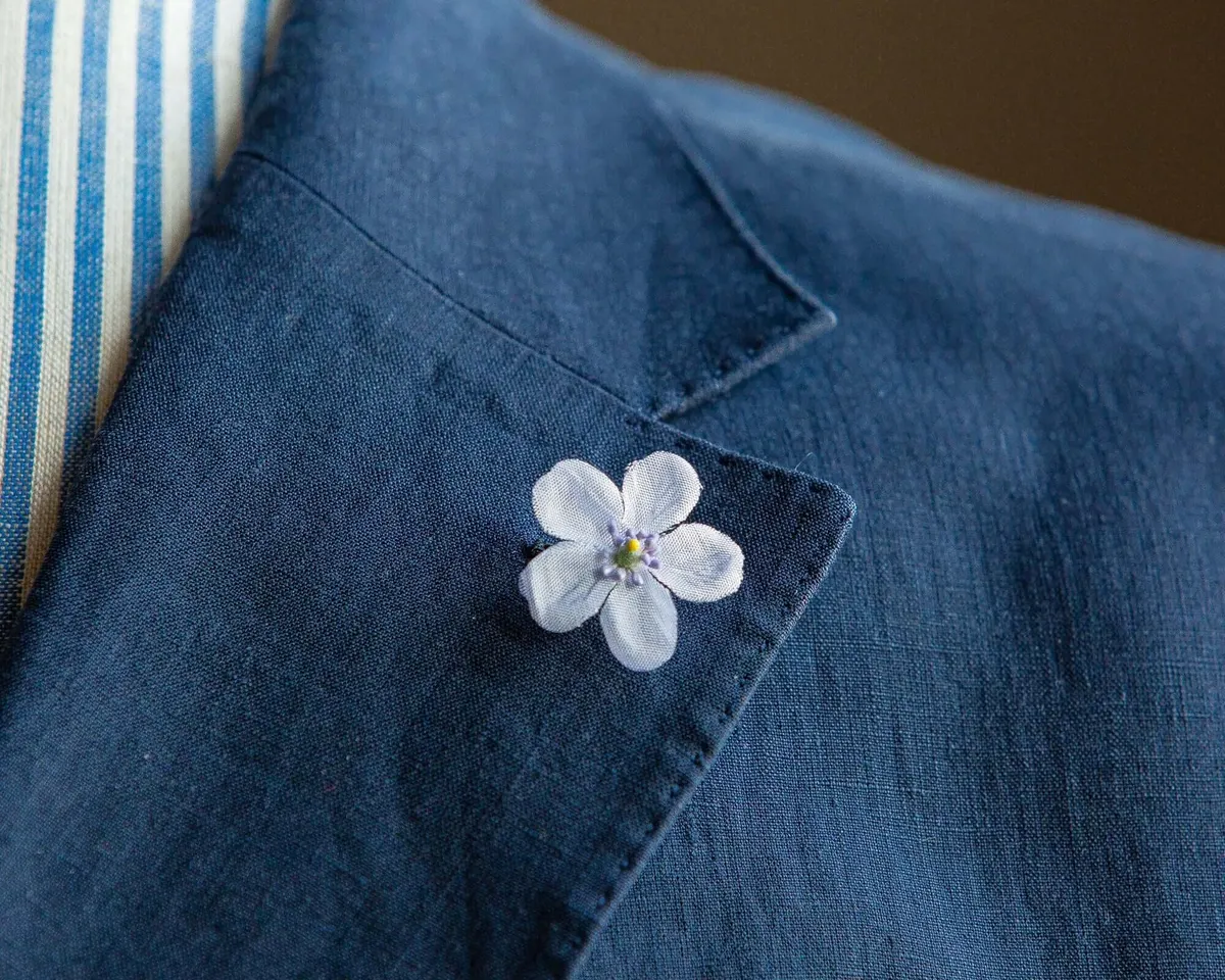 Boutonnière Lavendelgeranie Mini (Geranium) - Ansicht 5