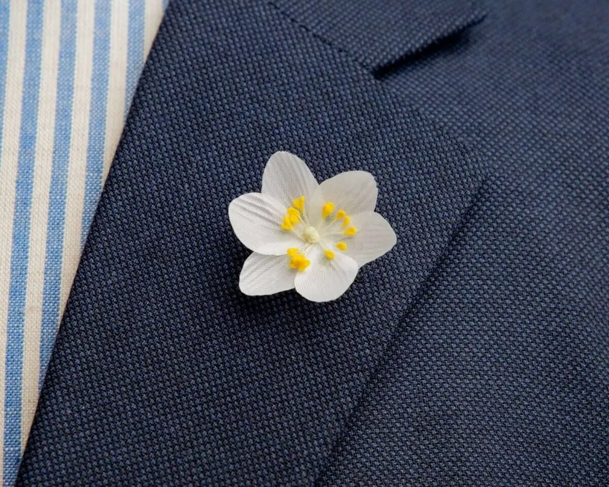 Boutonnière Buschwindröschen  (Anemone nemorosa)