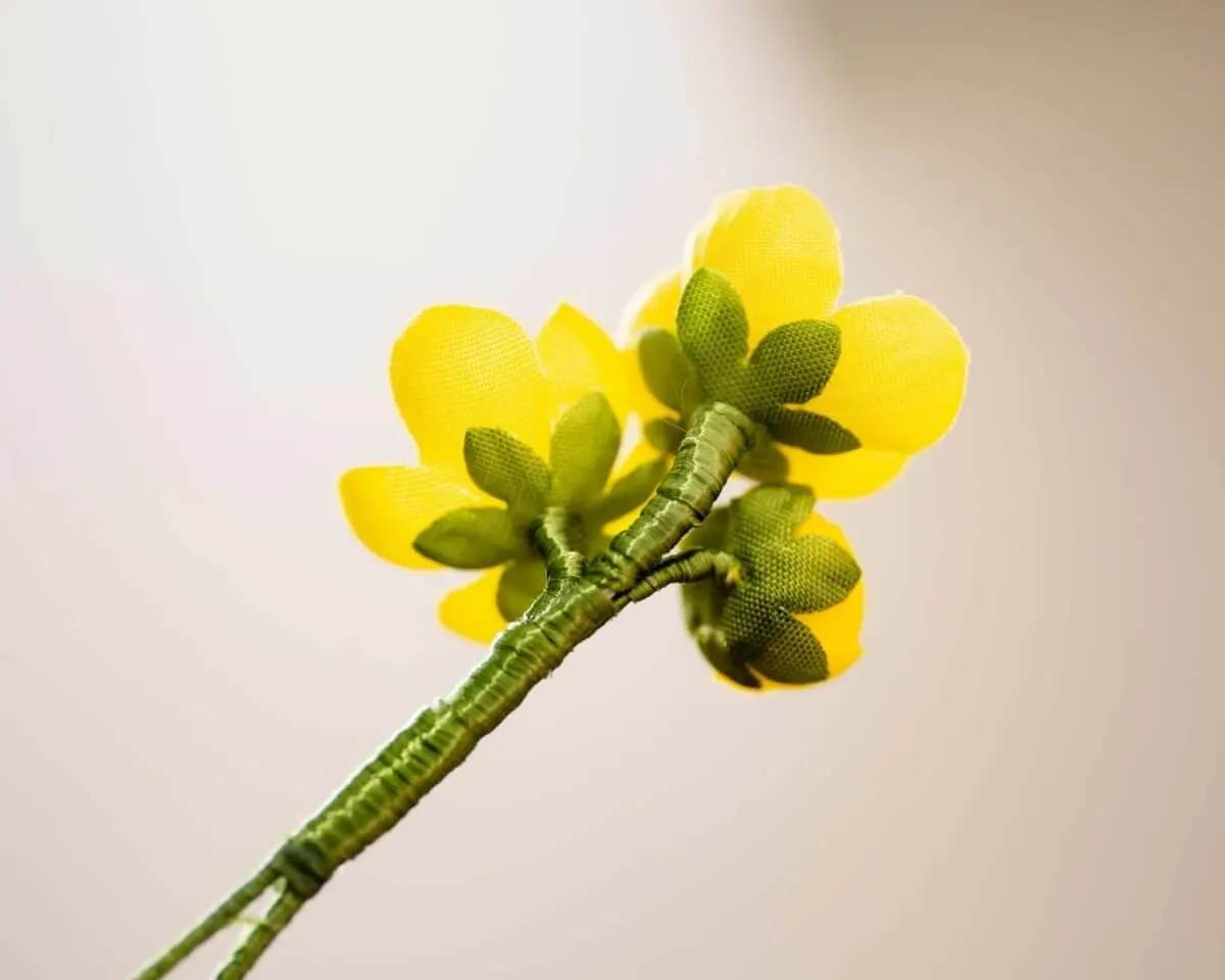 Boutonnière Butterblume 3er (Caltha palustris) - Ansicht 3