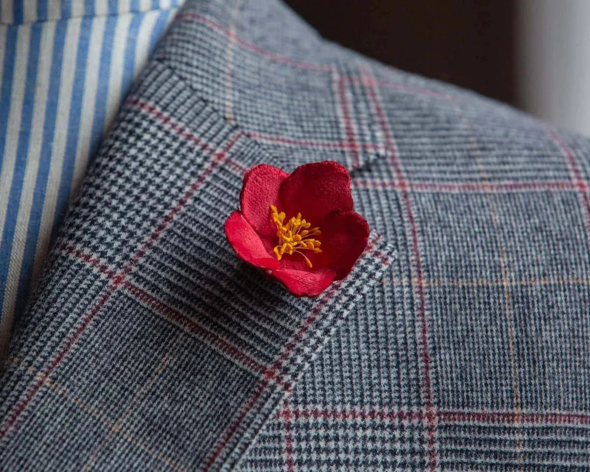 Boutonnière Christrose Rot (Helleborus niger) - Ansicht 4
