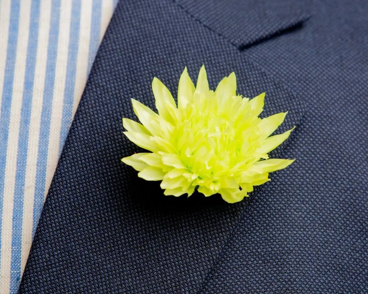 Boutonnière Chrysantheme Hellgrün (Chrysanthemum lux viridi)