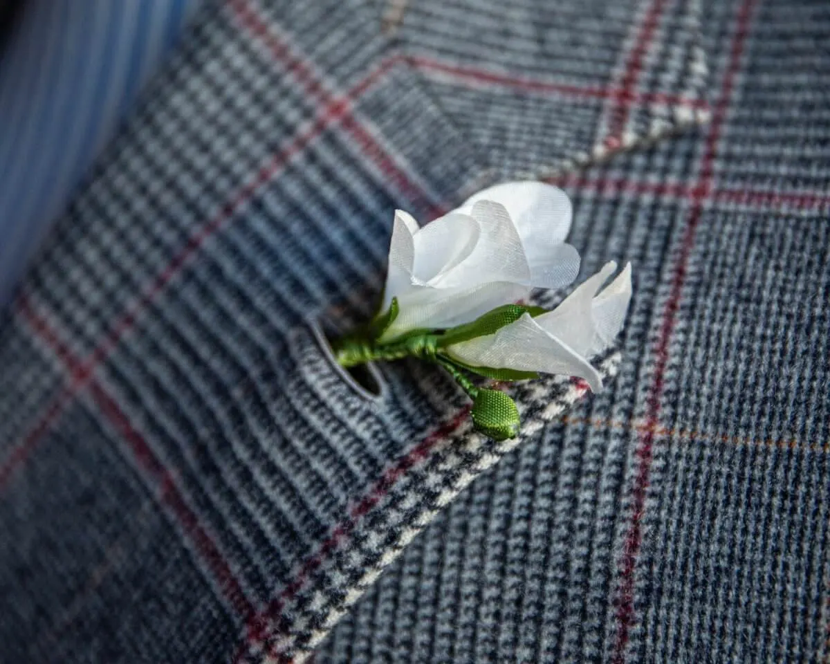 Boutonnière Freesie Weiß (Freesia alba) - Ansicht 7