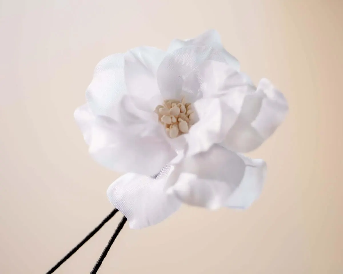 Boutonnière Gardenie Weiß (Gardenia jasminoides) - Ansicht 2