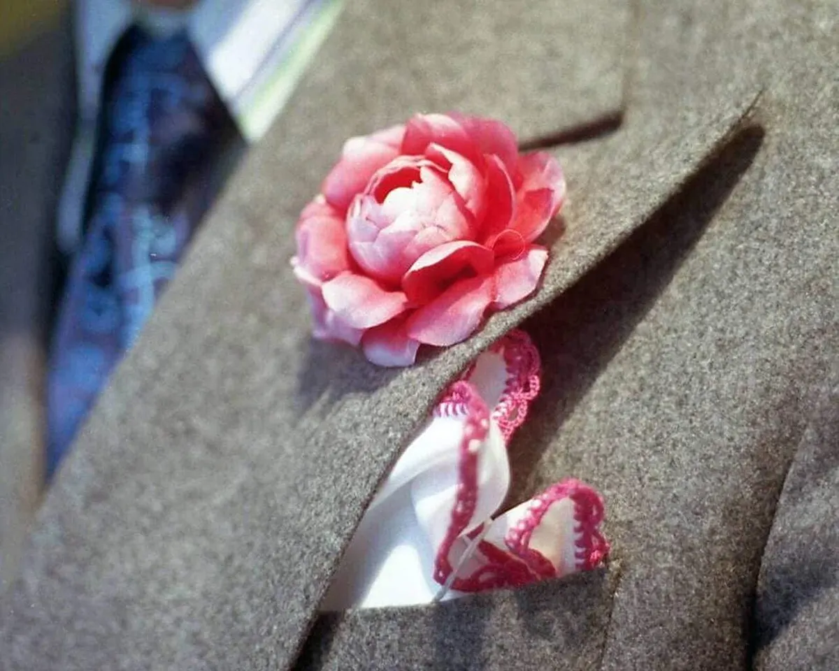 Boutonnière Kamelie Magenta (Camellia magentum) - Ansicht 4
