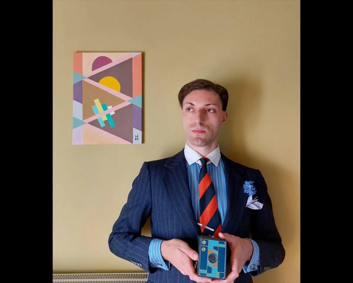 Boutonnière Kornblume Mittelblau (Cyanus segetum) - Ansicht 7