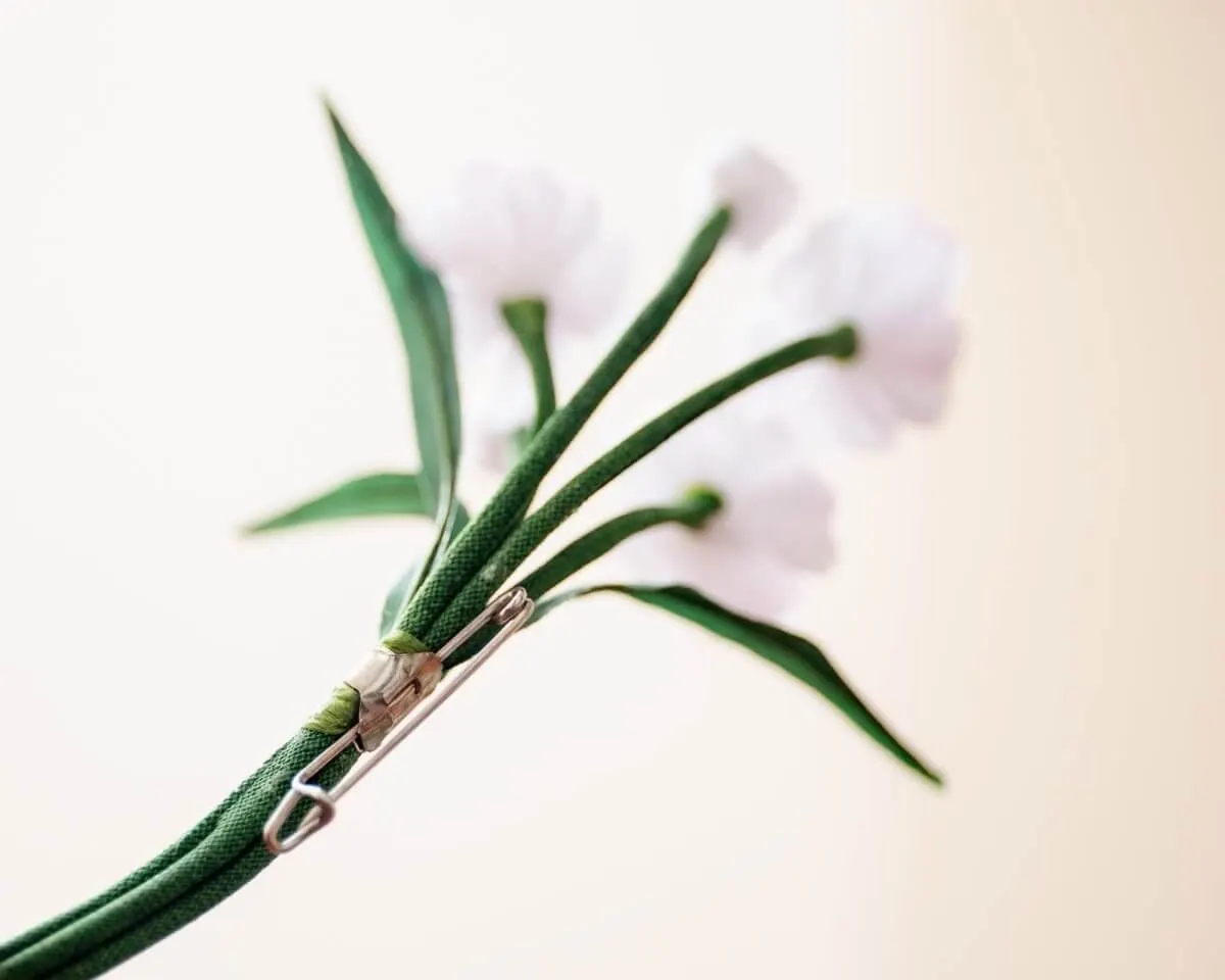 Boutonnière Mandelblüten Rosa (Bouquet) - Ansicht 3