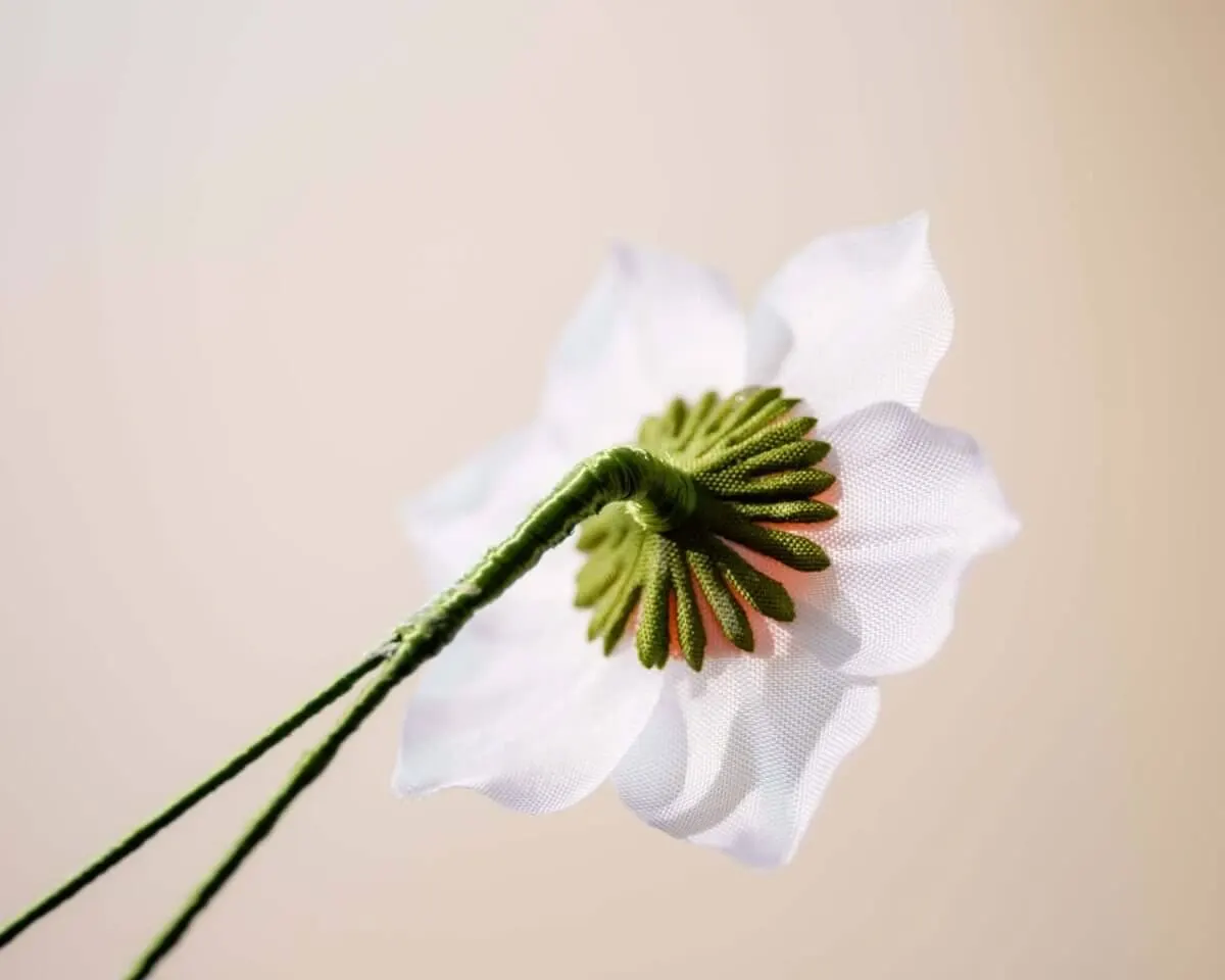 Boutonnière Narzisse Weiß (Narcissus) - Ansicht 3