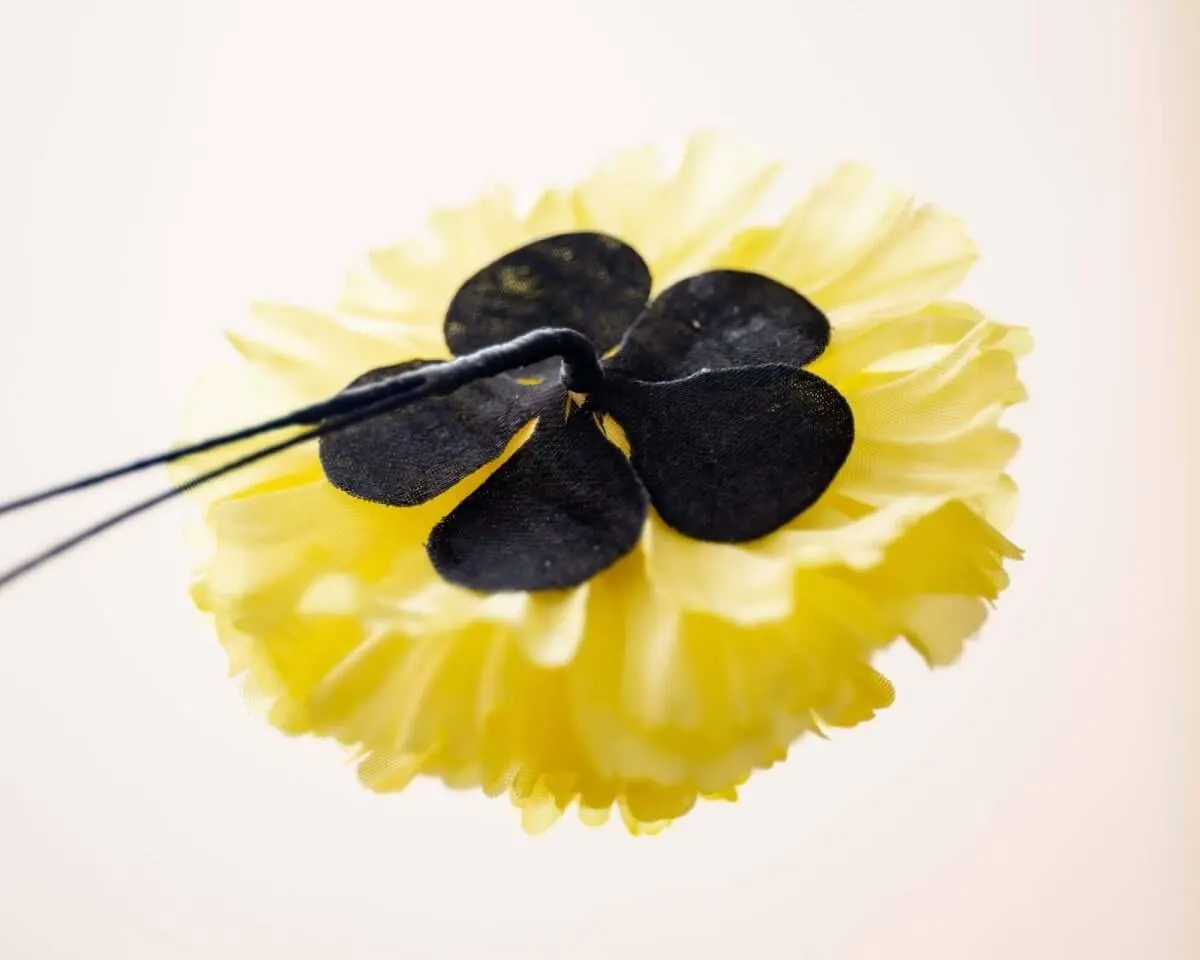 Boutonnière Nelke Gelb c Groß (Caryophyllaceae) - Ansicht 3