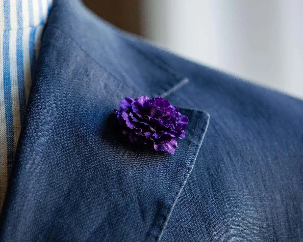 Boutonnière Nelke Lila a Klein (Caryophyllaceae) - Ansicht 4