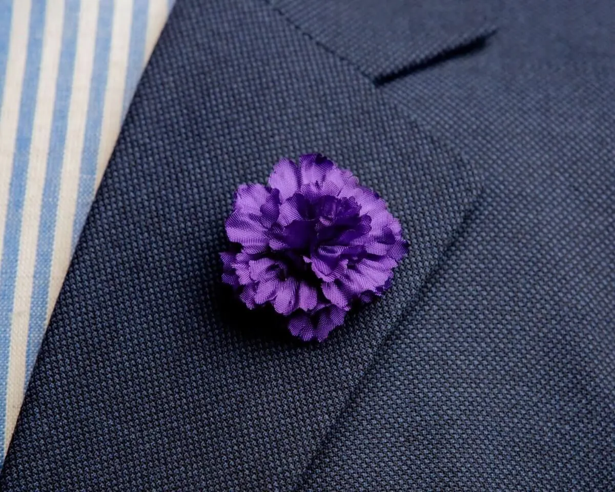 Boutonnière Nelke Lila a Klein (Caryophyllaceae)