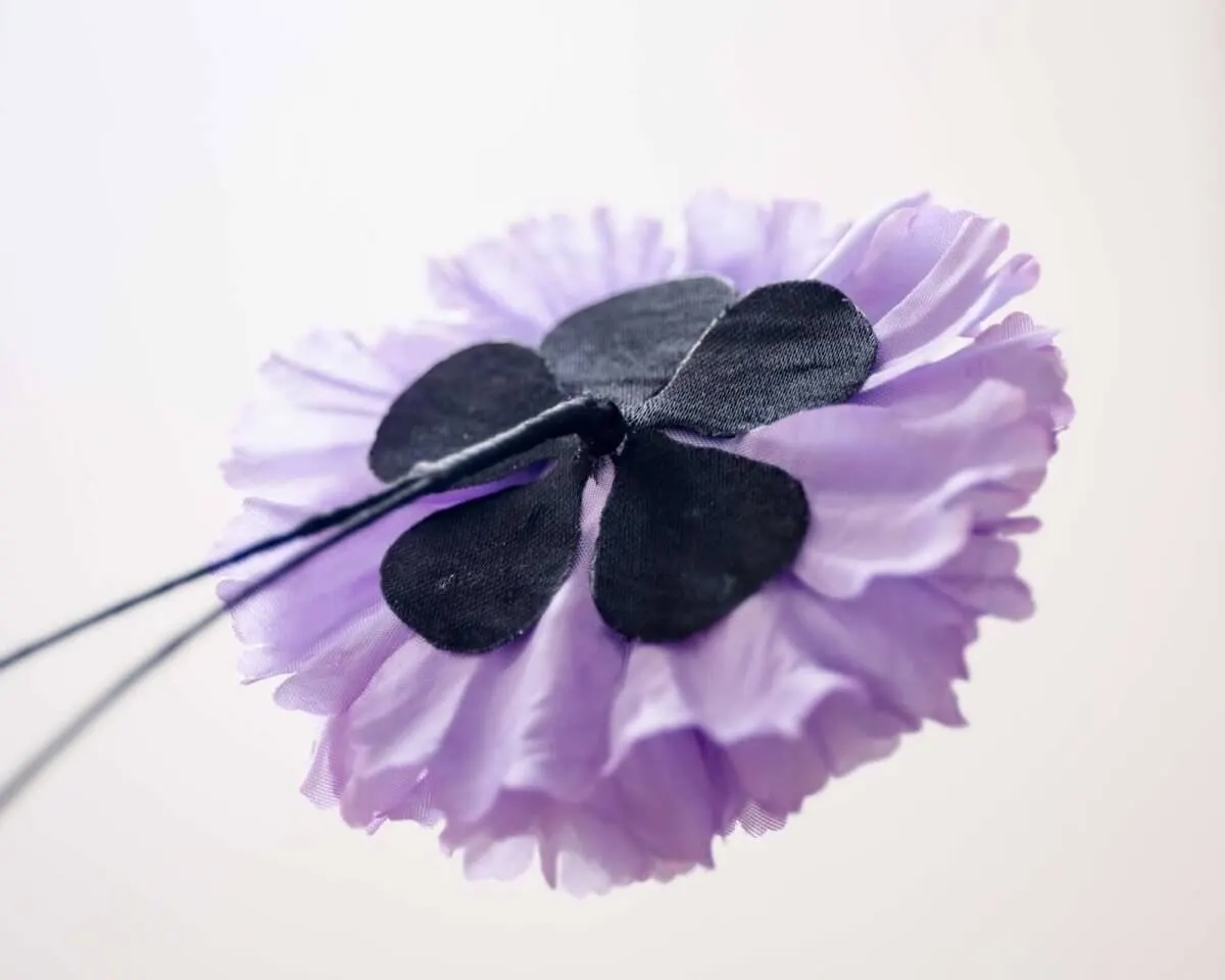 Boutonnière Nelke Violett c Groß (Caryophyllaceae) - Ansicht 3