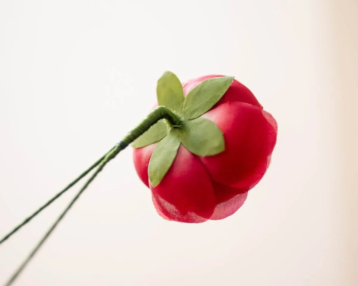 Boutonnière Ranunkel Rot (Ranunculus) - Ansicht 3