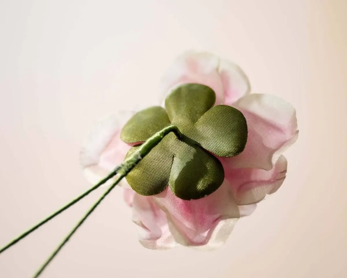 Boutonnière Rose Altrosa (Rosa odorata) - Ansicht 3