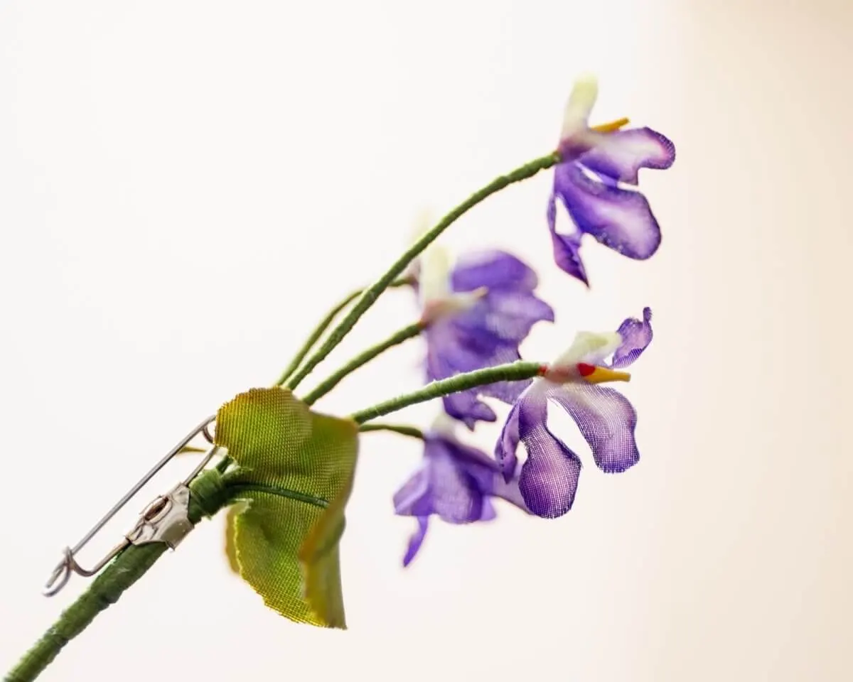 Boutonnière Veilchen Violett (Bouquet) - Ansicht 3