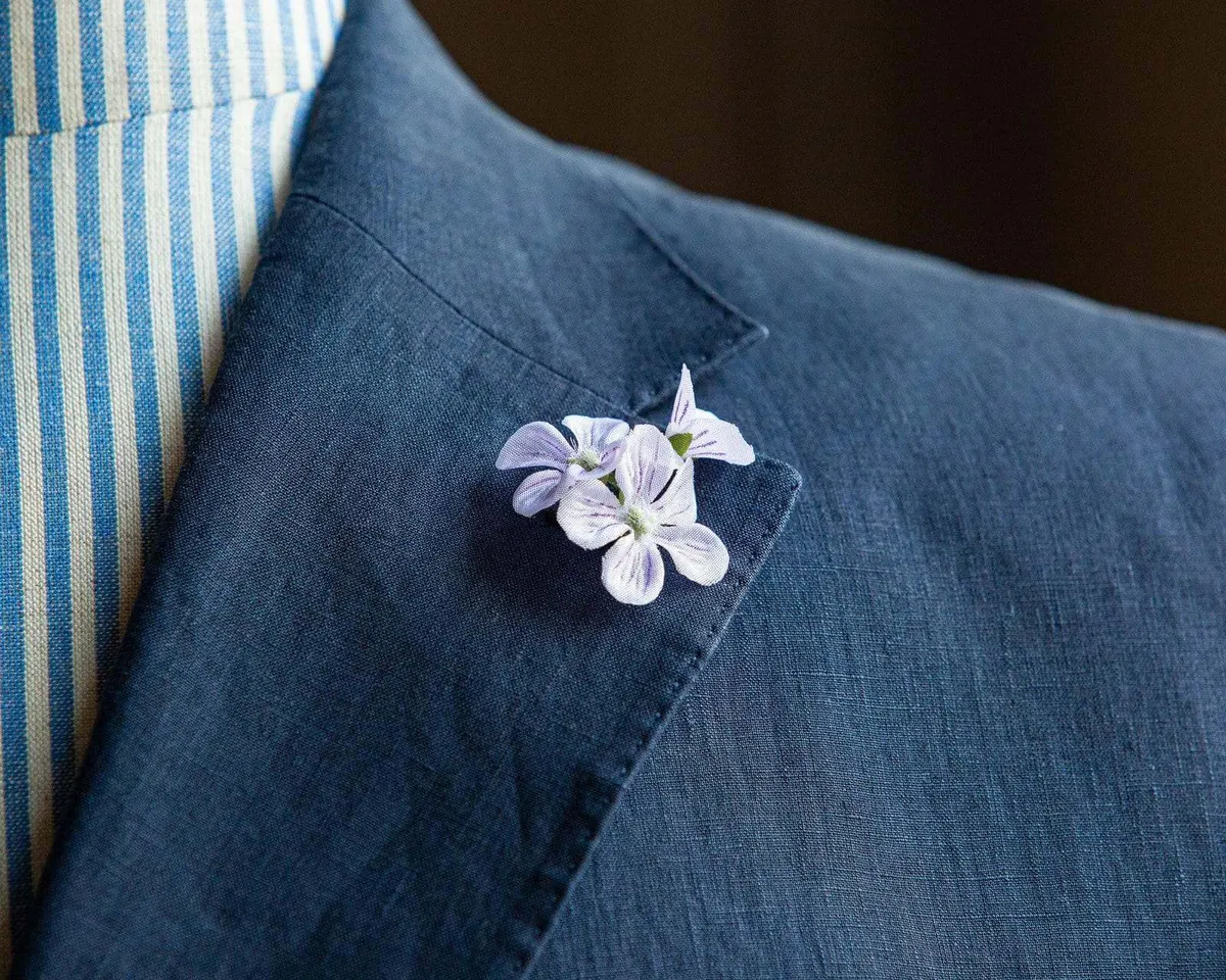 Boutonnière Waldsauerklee 3er (Oxalis acetosella) - Ansicht 6
