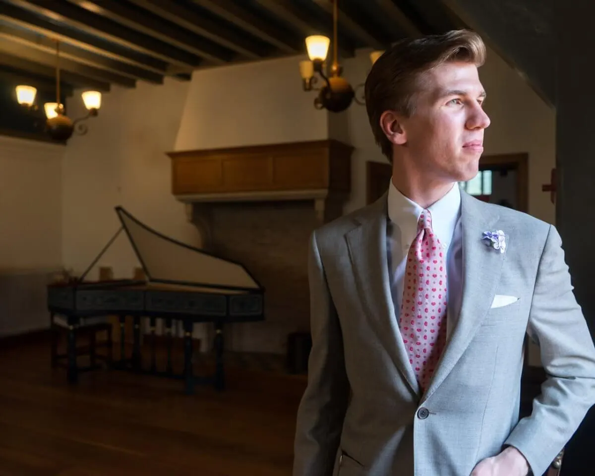 Boutonnière Waldsauerklee 3er (Oxalis acetosella) - Ansicht 5