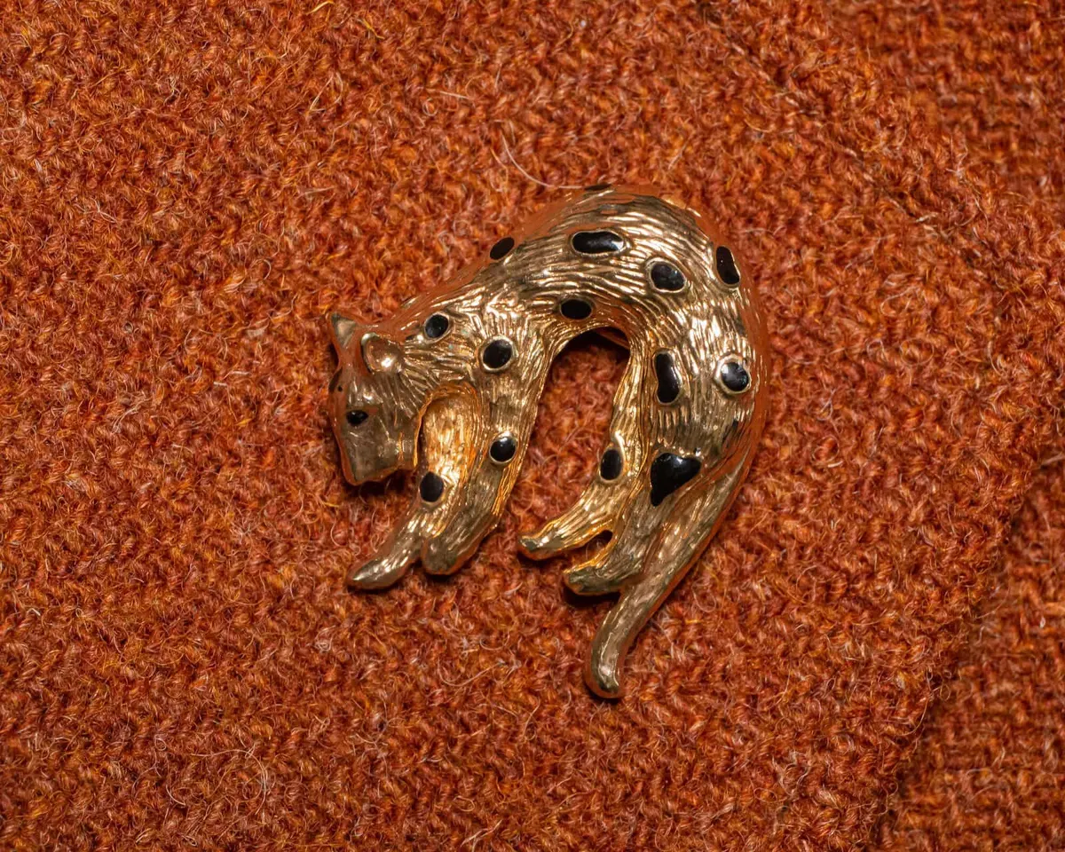 Brosche Panther d