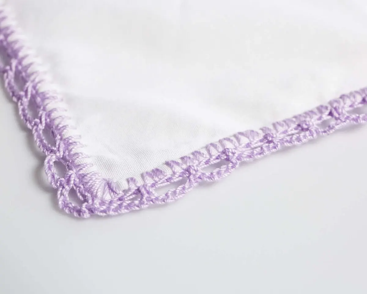 Einstecktuch Crochet Lilac - Ansicht 2