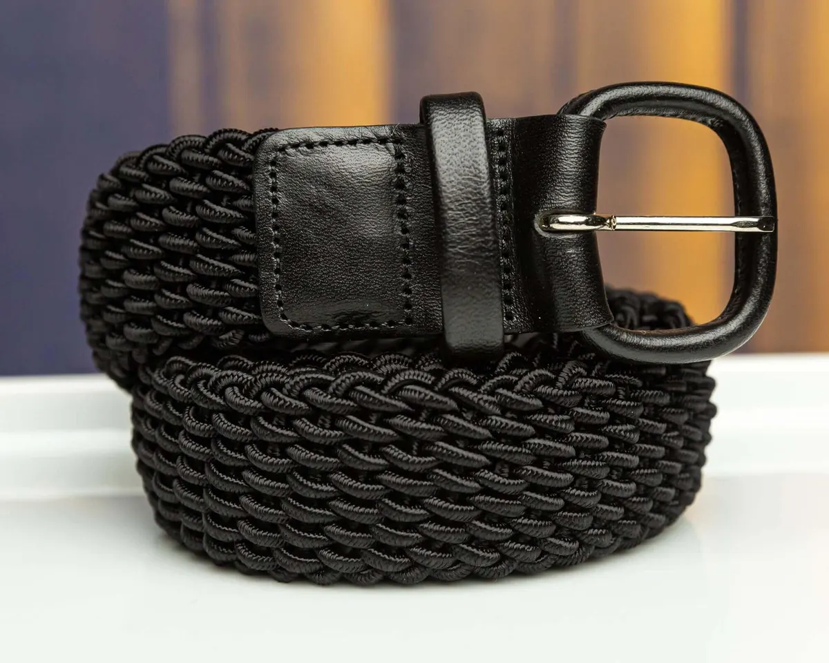 Flechtgürtel Nero