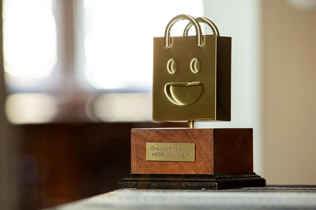 Merchant Inspiration Award für den Onlineshop für Herrenaccessoires Herr von Welt, Berlin