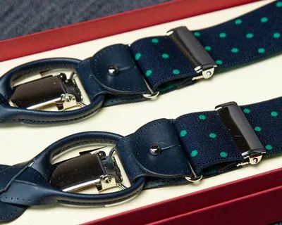 Hosenträger Flex Dots Green Combine