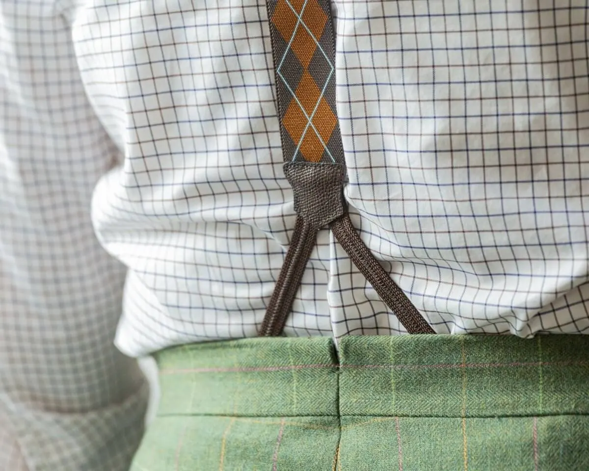 Hosenträger Flex Argyle Brown Classic - Ansicht 5