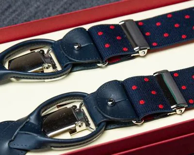 Hosenträger Flex Dots Red Combine