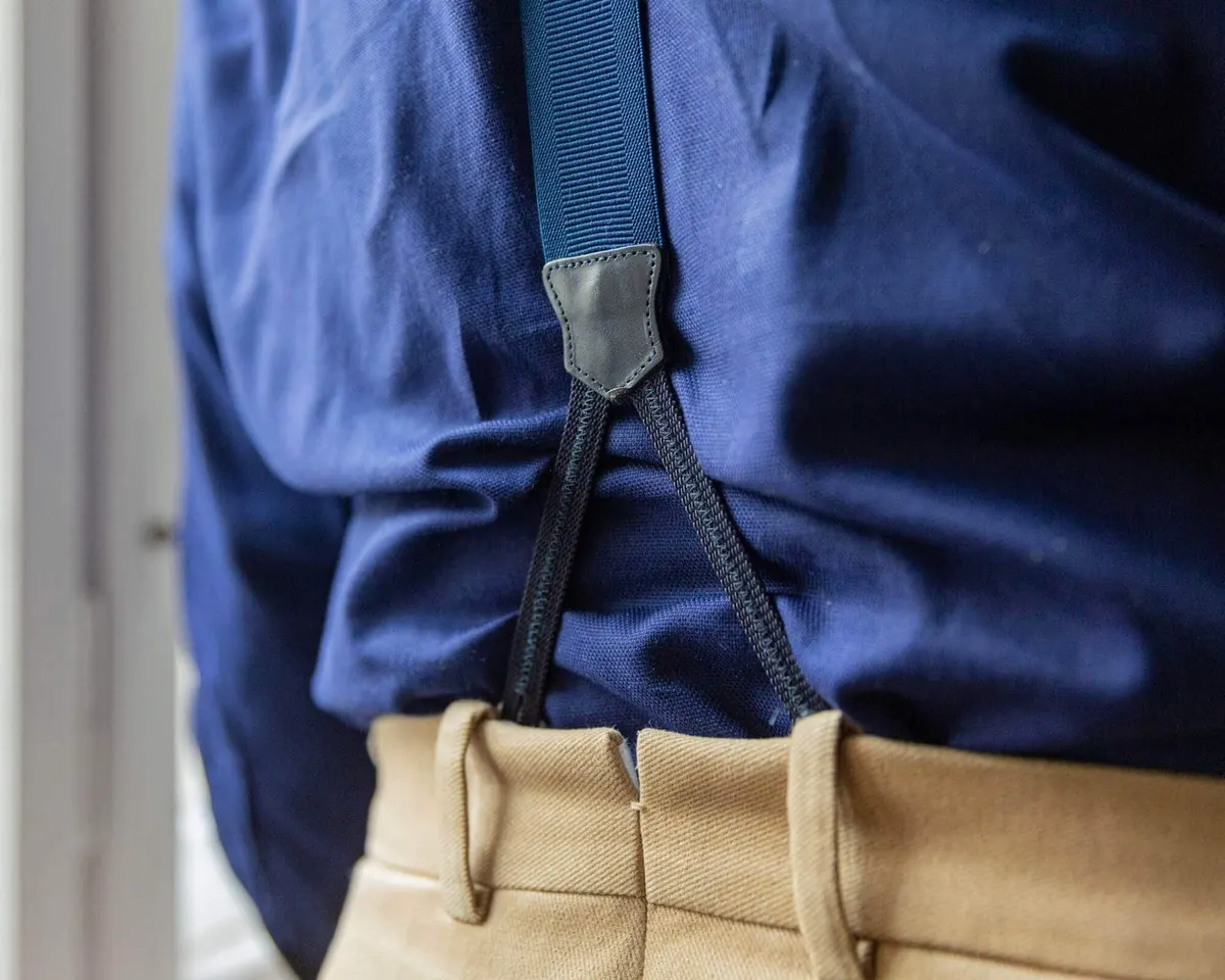 Hosenträger Flex Plain Blue Classic - Ansicht 4