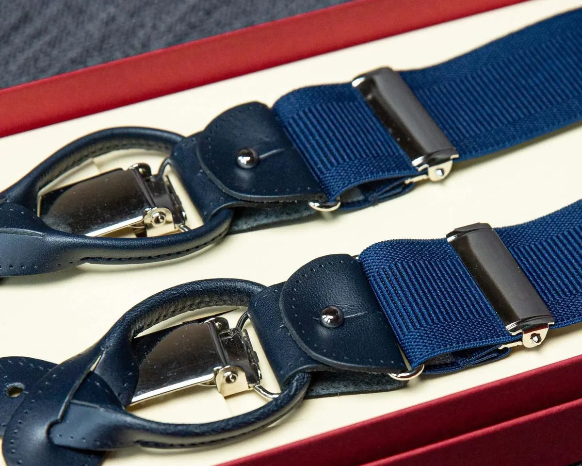 Hosenträger Flex Plain Blue Combine