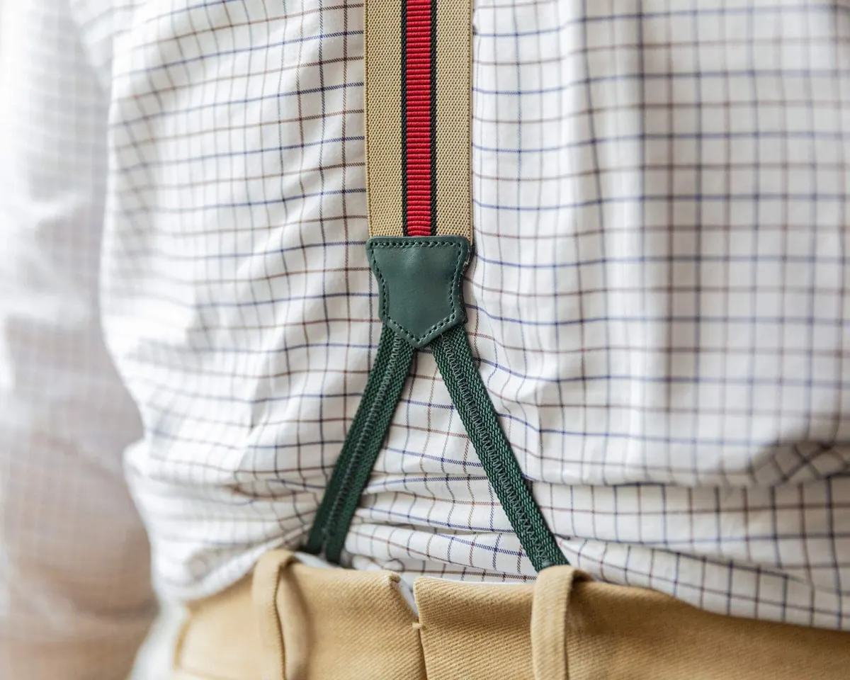 Hosenträger Flex Regiment Beige Red Classic - Ansicht 4