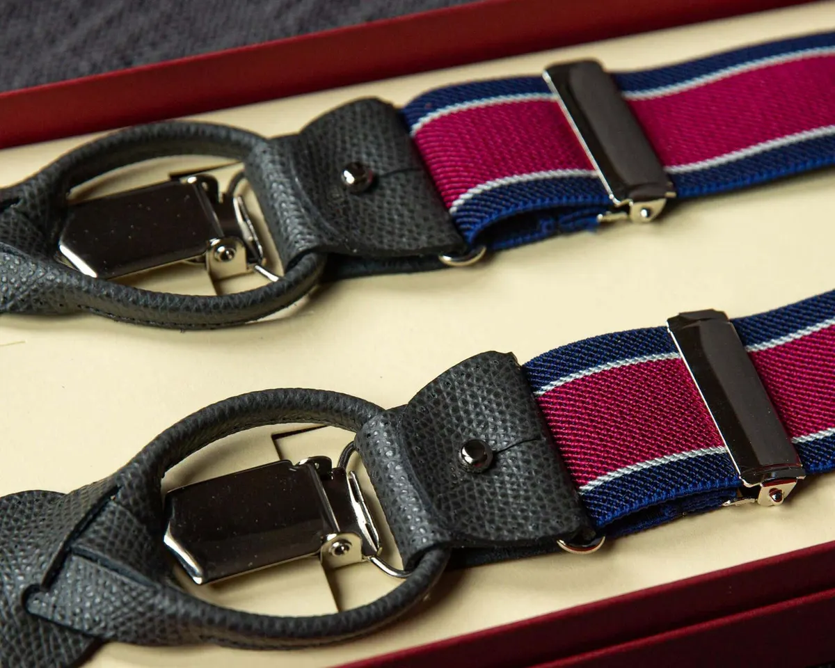 Hosenträger Flex Regiment Berry Blue Combine