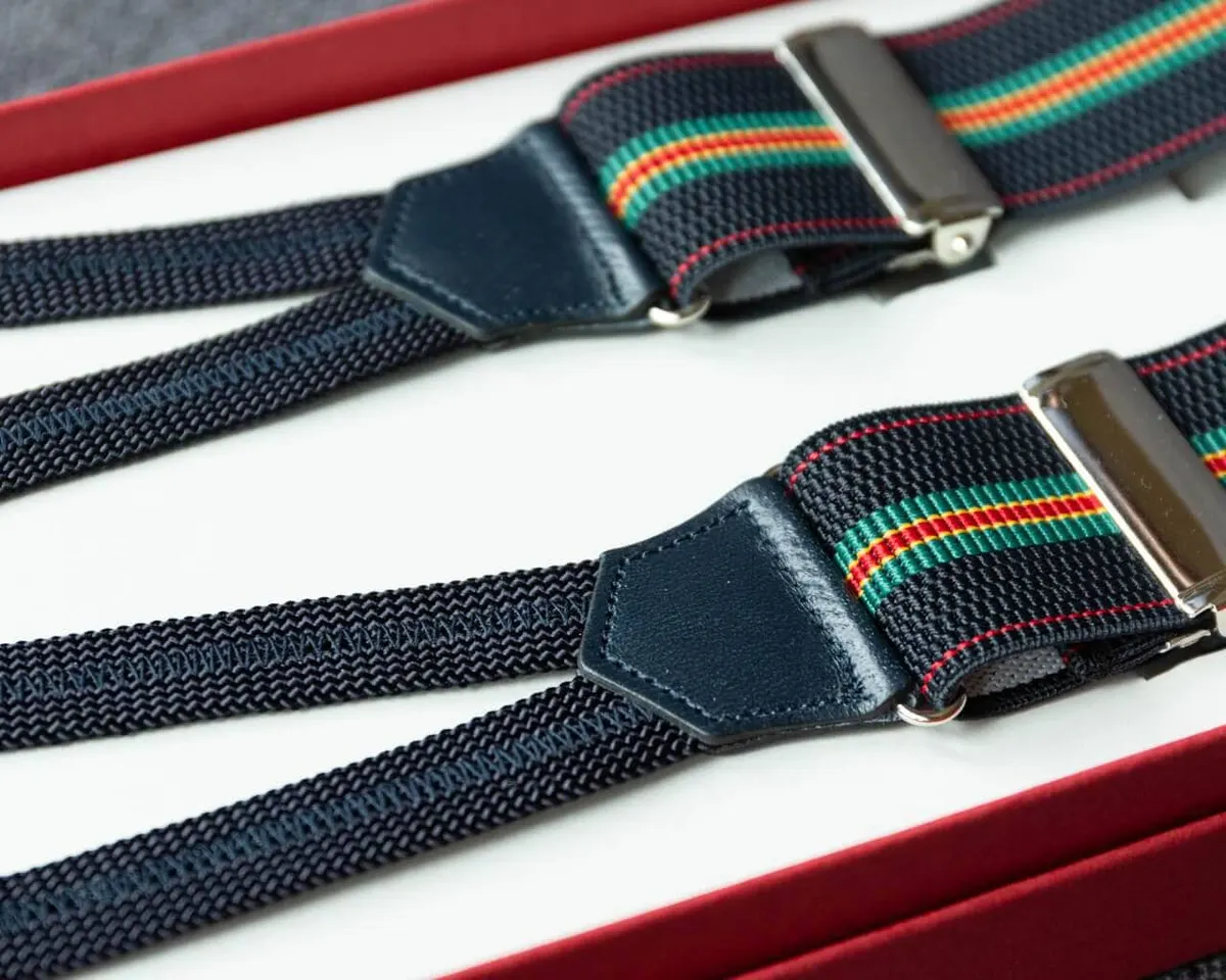 Hosenträger Flex Regiment Blue Classic
