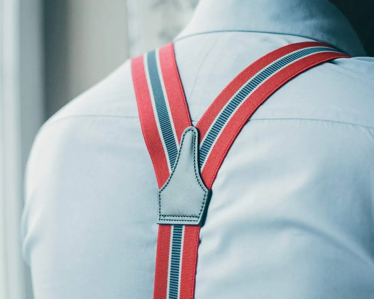 Hosenträger Flex Regiment Red Clips - Ansicht 2