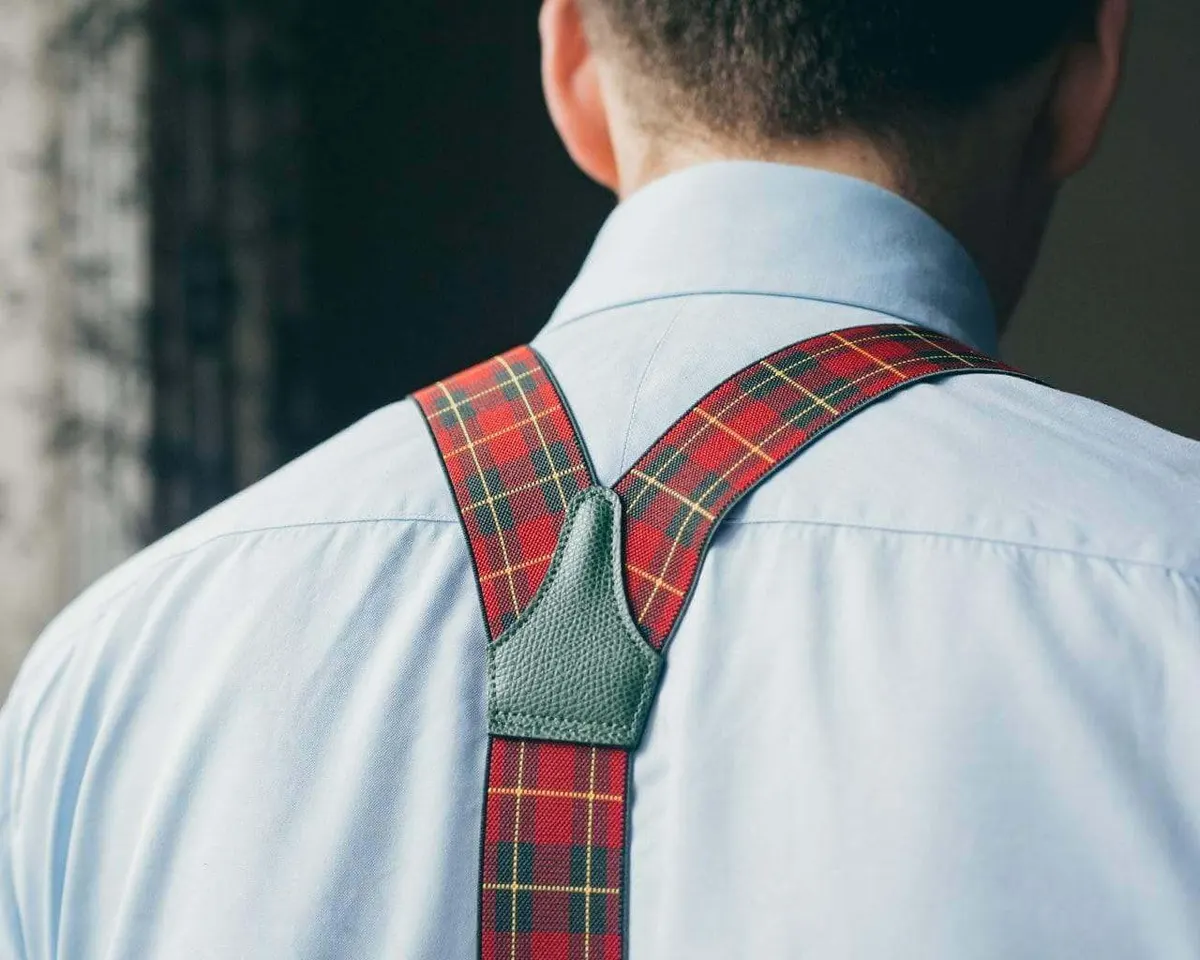 Hosenträger Flex Tartan Red Classic - Ansicht 2