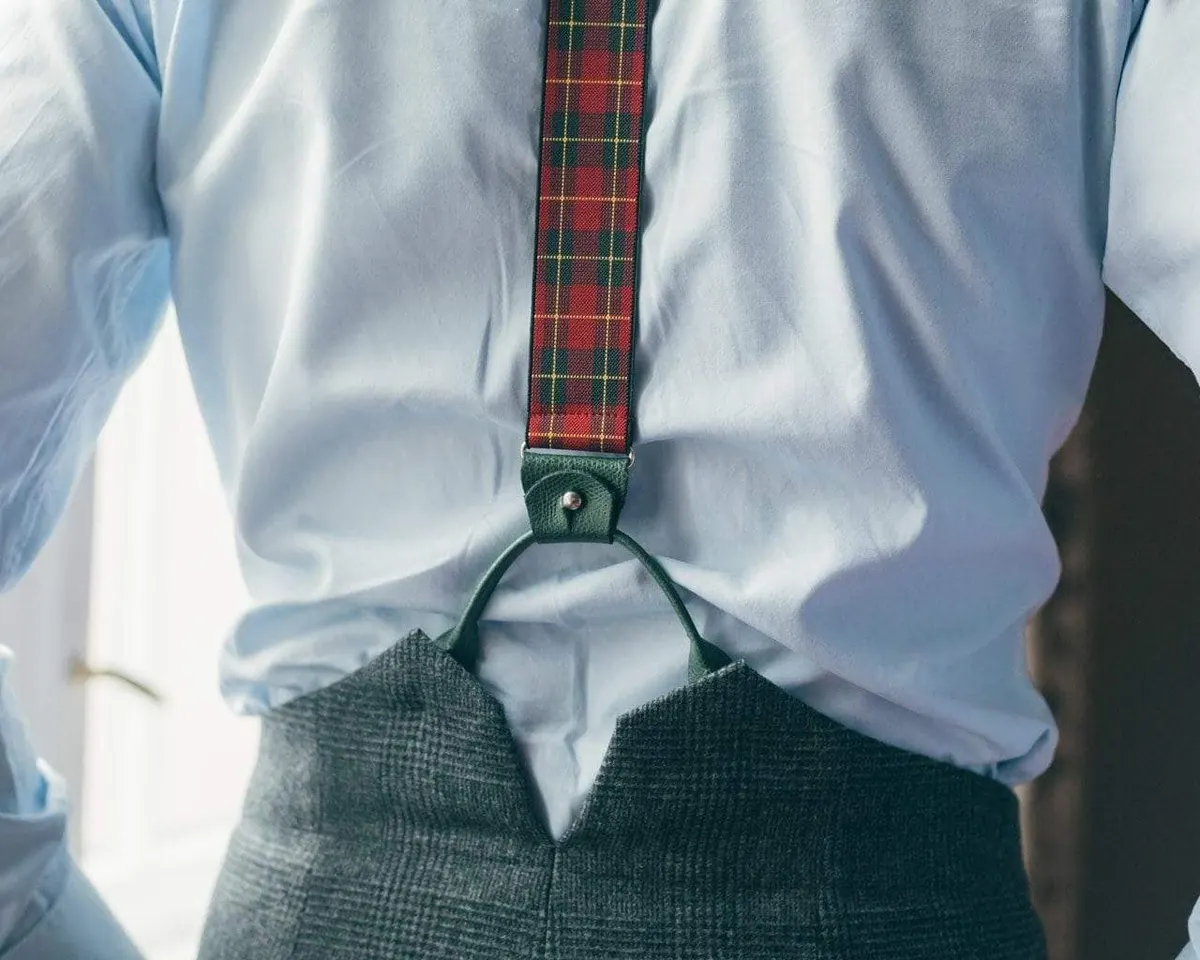 Hosenträger Flex Tartan Red Combine - Ansicht 4
