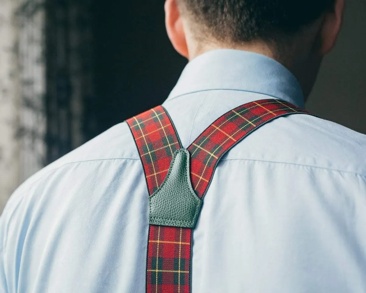 Hosenträger Flex Tartan Red Combine - Ansicht 3