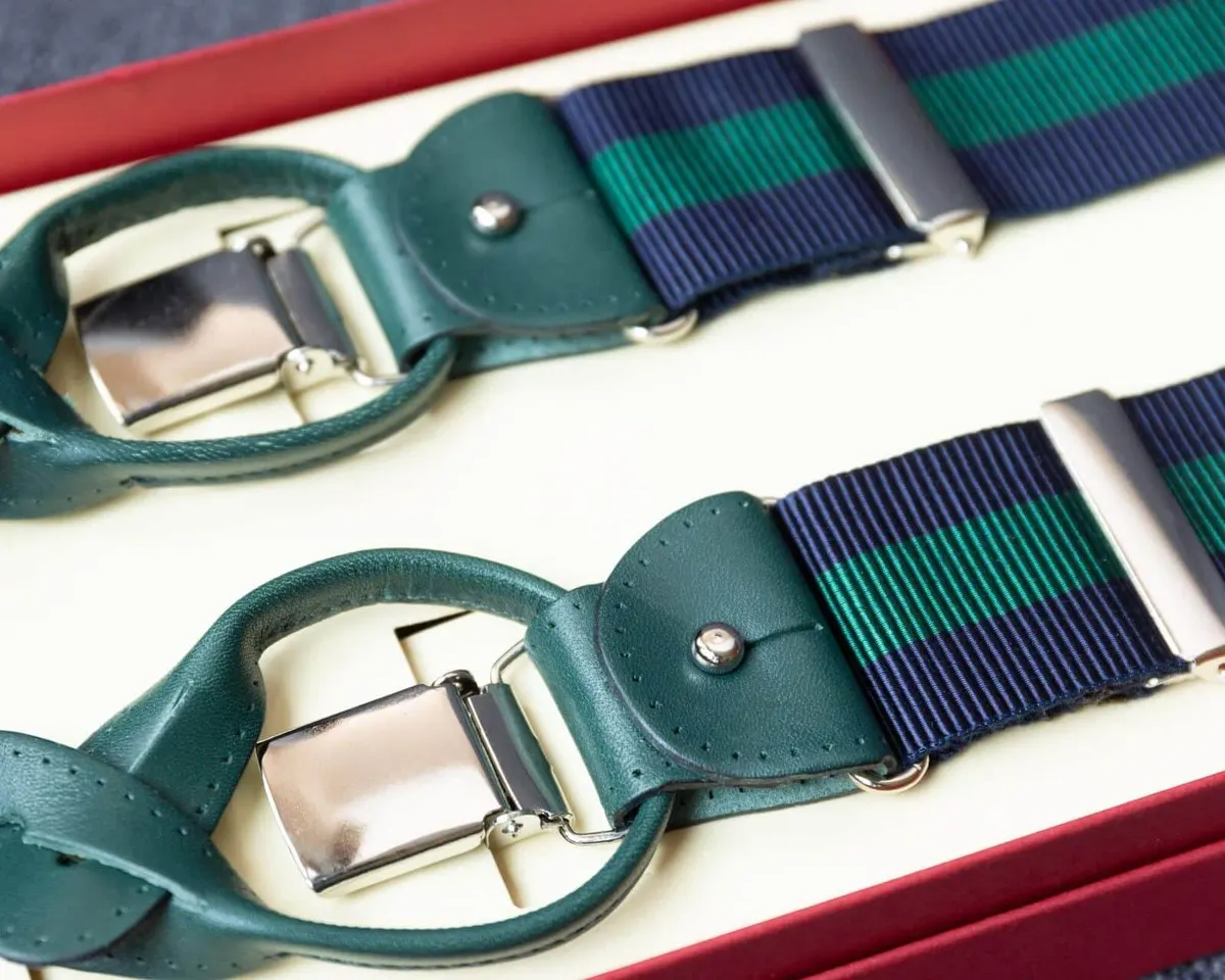 Hosenträger Ripsband Blue Combine b