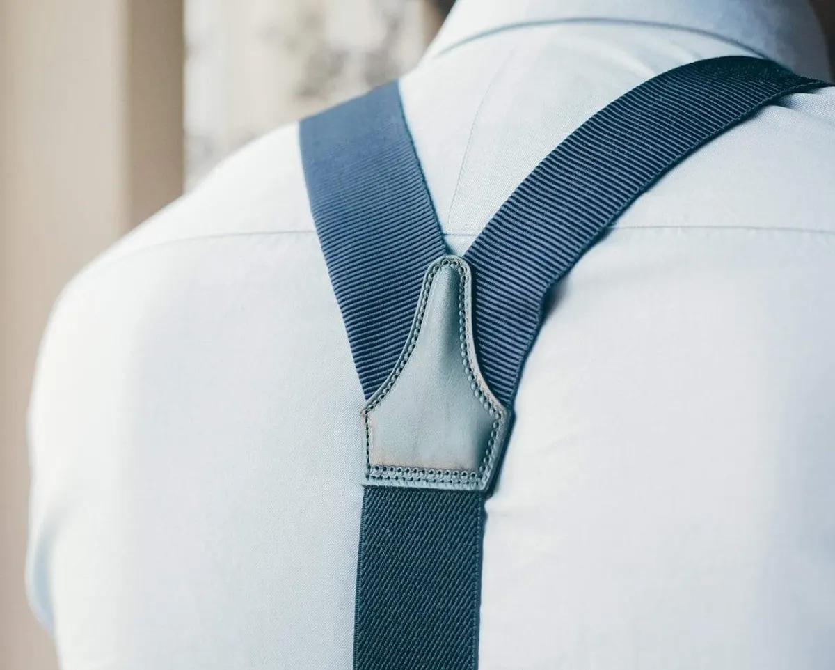 Hosenträger Ripsband Navy Classic - Ansicht 2