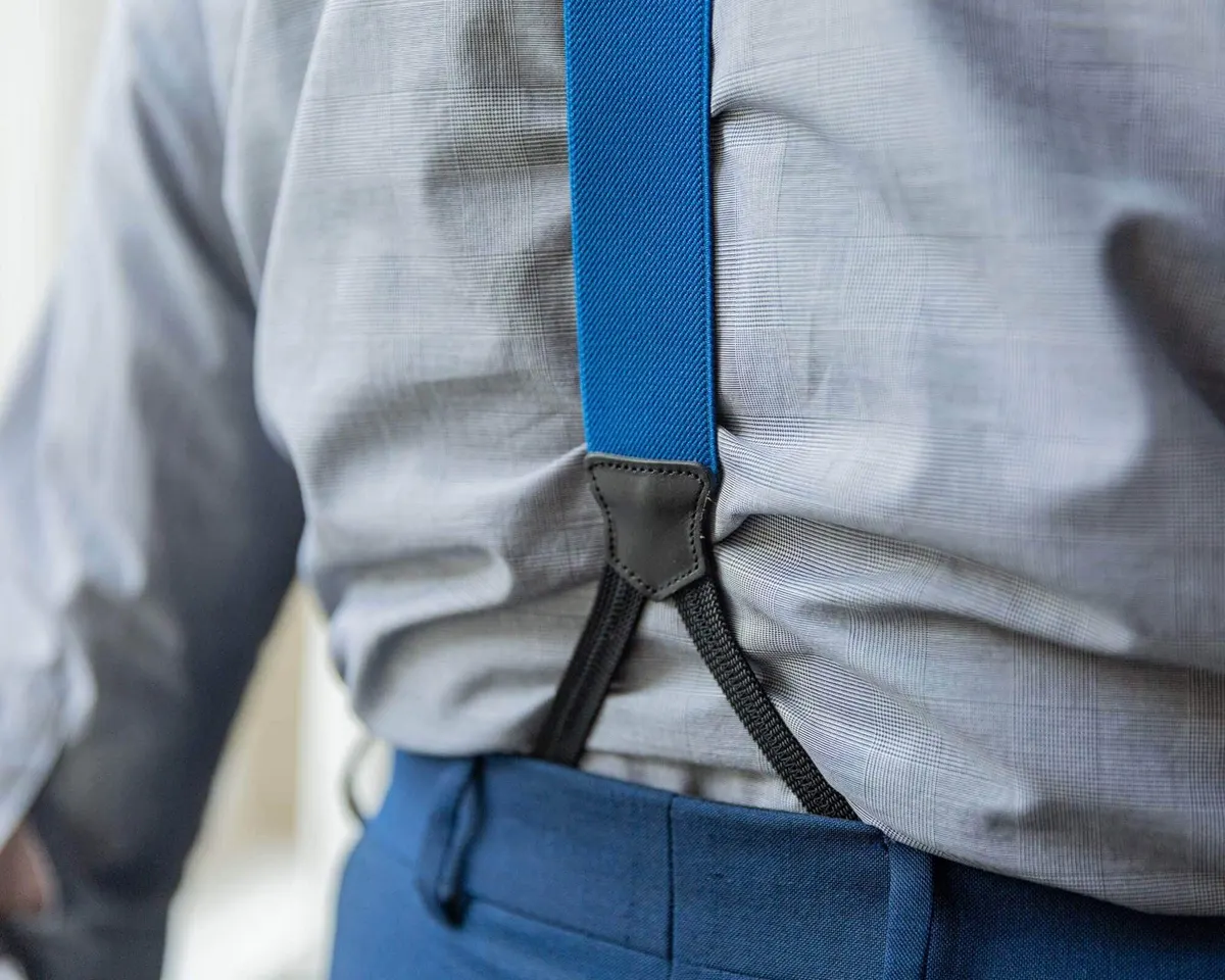 Hosenträger Seide Cravat Floret Lightblue Classic - Ansicht 5