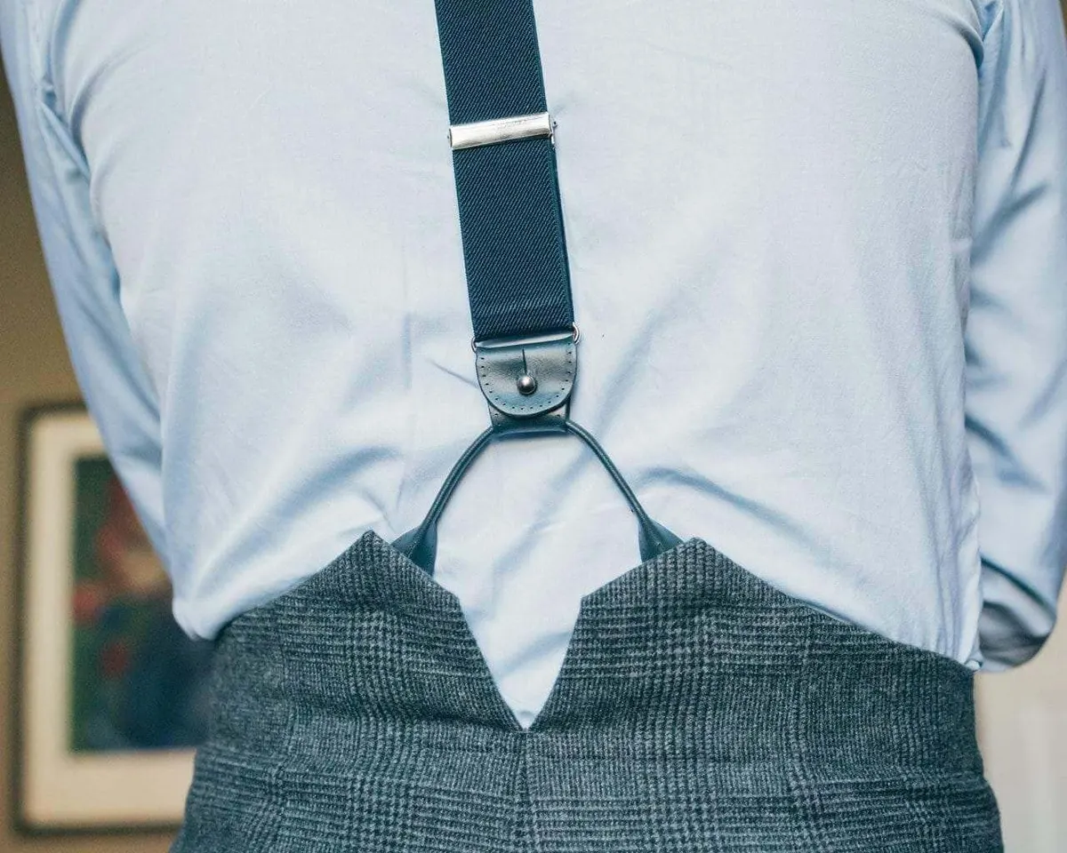 Hosenträger Seide Cravat Red Combine - Ansicht 6