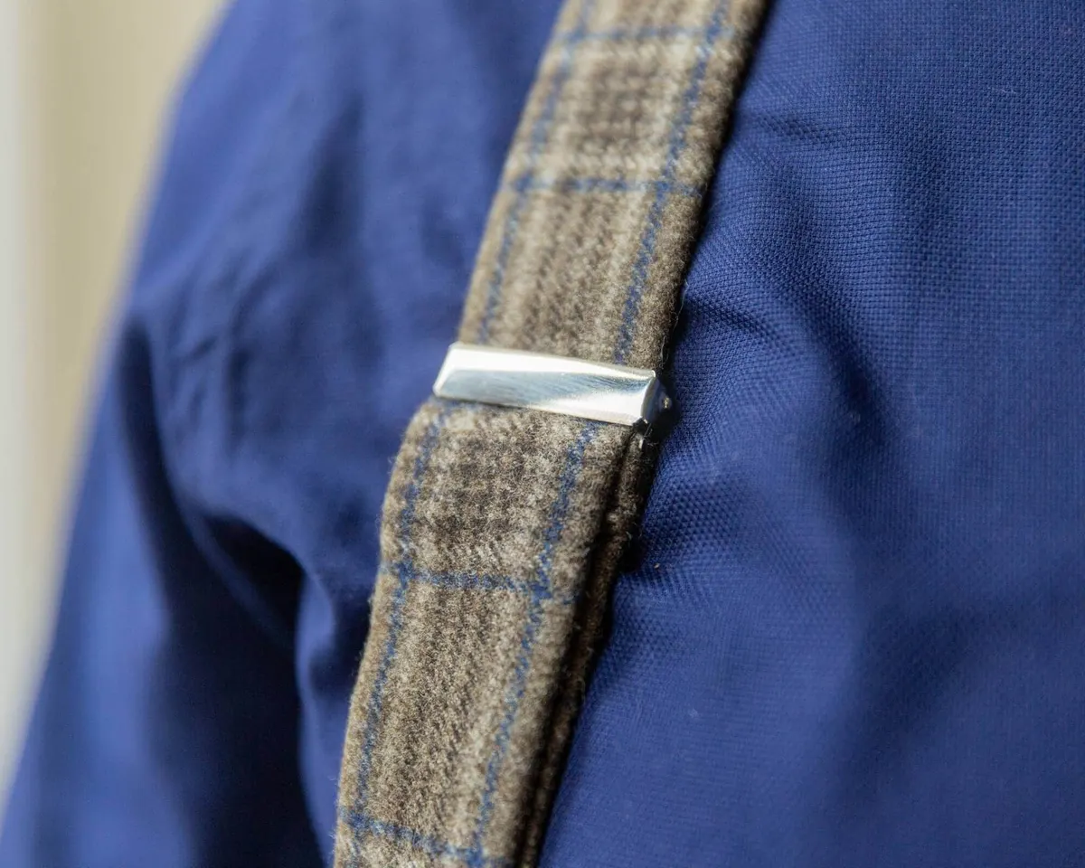 Hosenträger Wolle Tartan Brown Classic - Ansicht 4