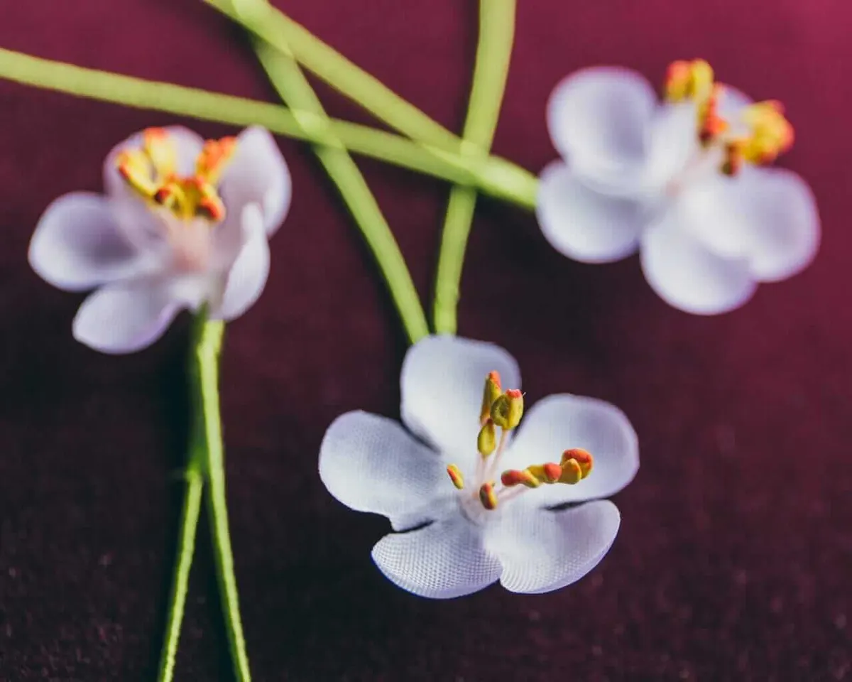 Boutonnière Kirschblüte Rosa Mini (jap. sakura) - Ansicht 5