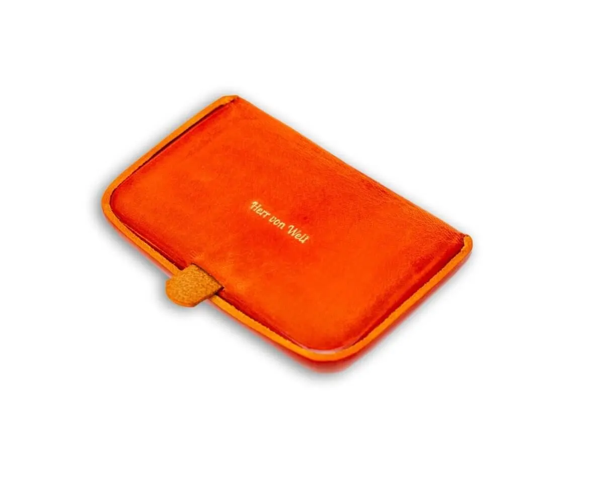 Kartenetui Arancione aufklappbar - Ansicht 3