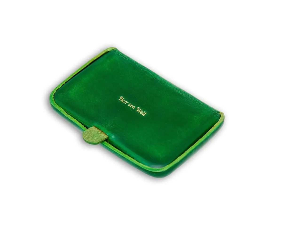 Kartenetui Verde aufklappbar - Ansicht 3